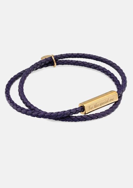 Leather Bracelet Noble Twist