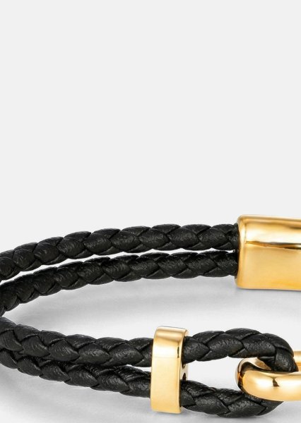 Leather Bracelet Cinder Crest