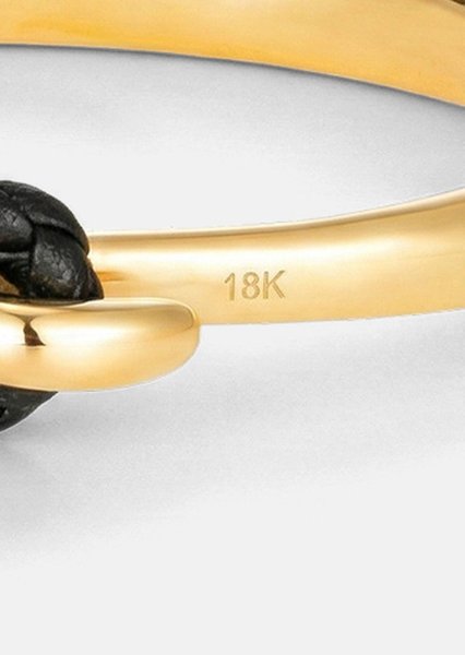 Leather Bracelet Cinder Crest