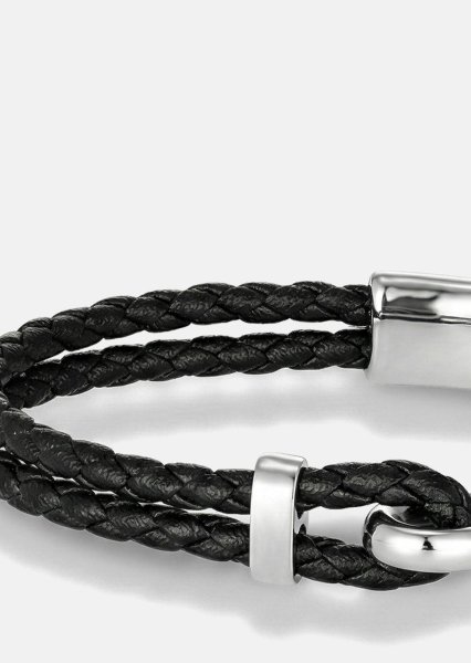 Leather Bracelet Gravitas Link