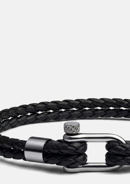 Leather Bracelet Vertex Link