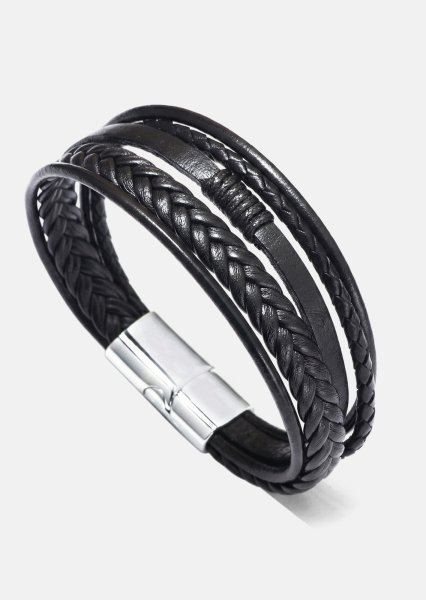 Leather Bracelet Shadow Spire