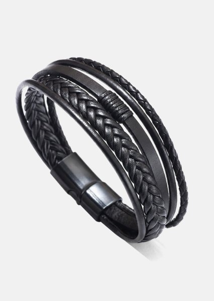 Leather Bracelet Titan Stride