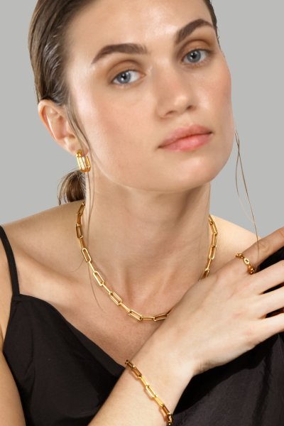 Bracelet Link Luxe - 18k Gold Plated