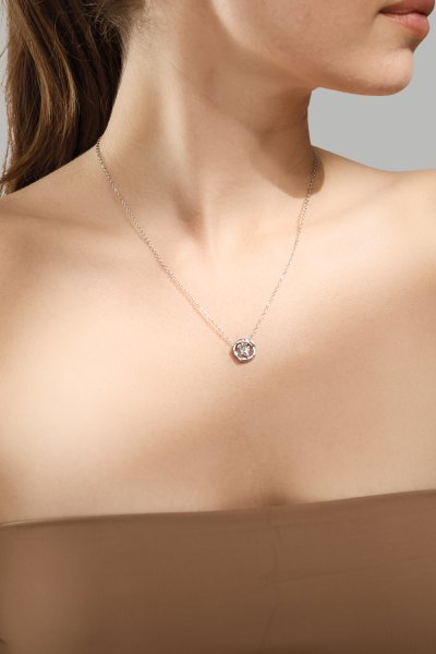 Necklace Silver Heart – Silver Plated