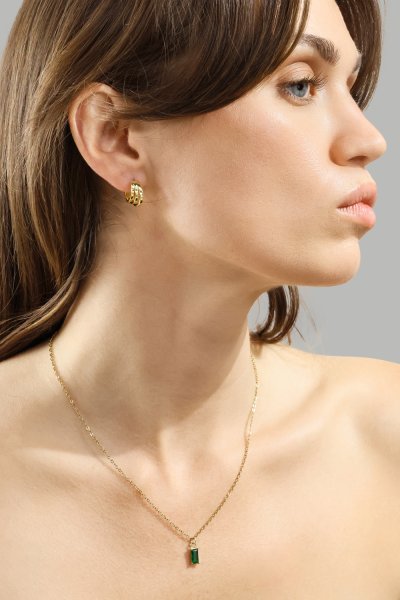 Earrings Trio - 18k Gold Plated