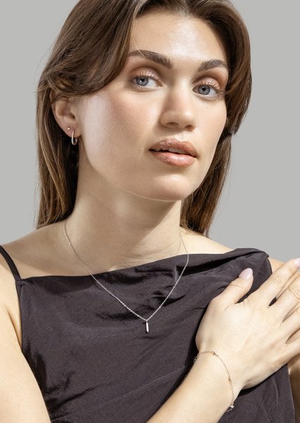 Earrings Luxe Whisper - Silver Plated