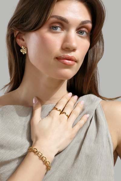 Florabella Earrings - 18k Gold Plated