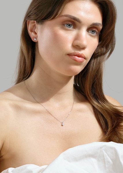 Earrings Nova - Silver Plated