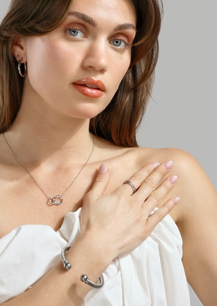 Earring Everyday Hoops - Silver Plated