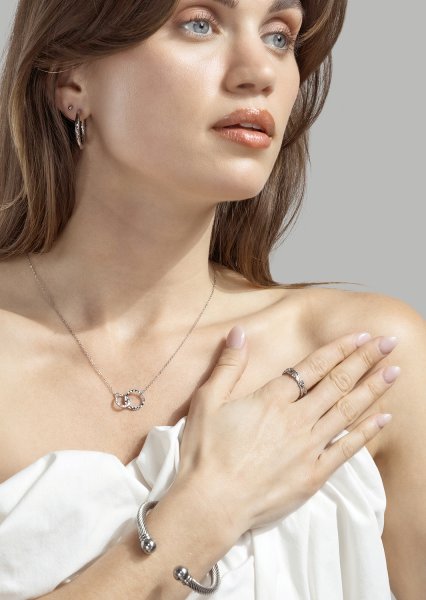 Earring Everyday Hoops - Silver Plated