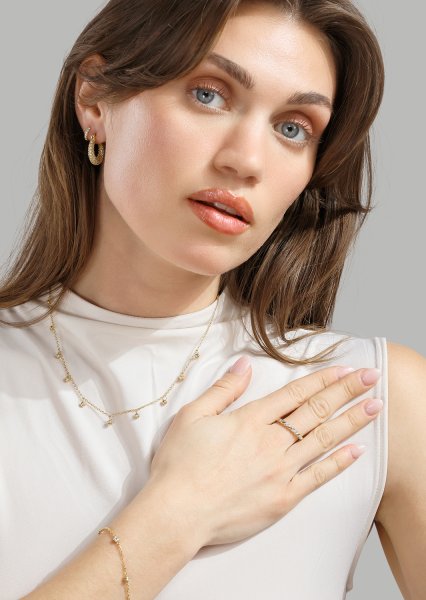 Pure Radiance Necklace – 18k Gold Plated