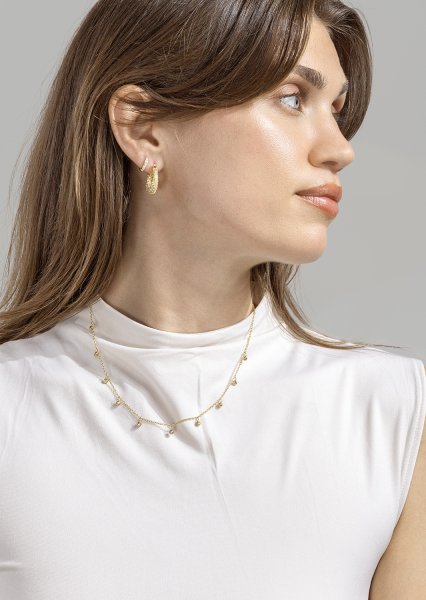 Pure Radiance Necklace – 18k Gold Plated