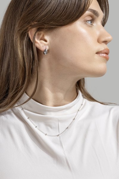 Necklace Majestic - Silver Plated