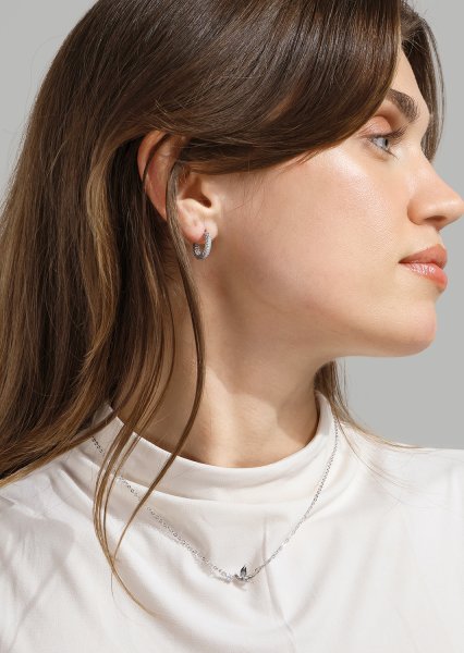 Elegans Earrings - Silver Plated