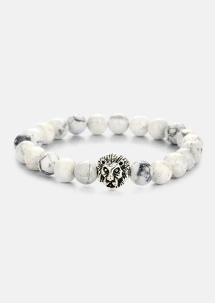 Beaded Bracelet Lions Crest