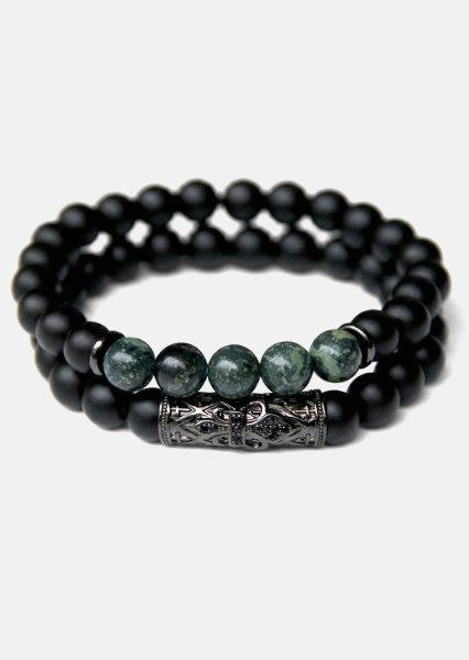 Beaded Bracelet Shadow Charm