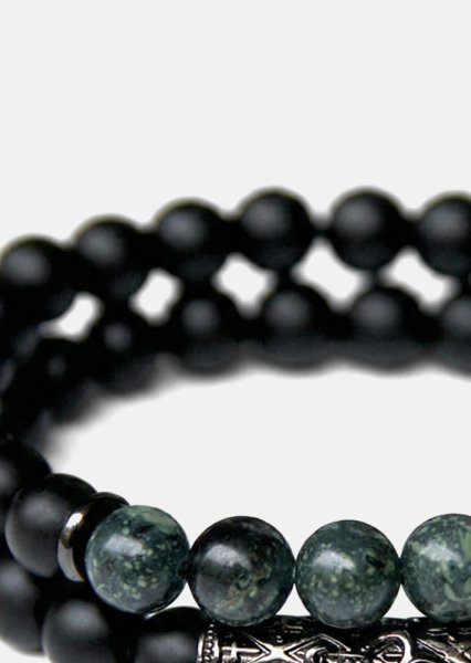 Beaded Bracelet Shadow Charm