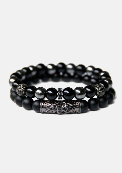 Beaded Bracelet Sterling Knight