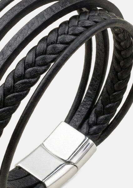 Leather Bracelet Titan Veil