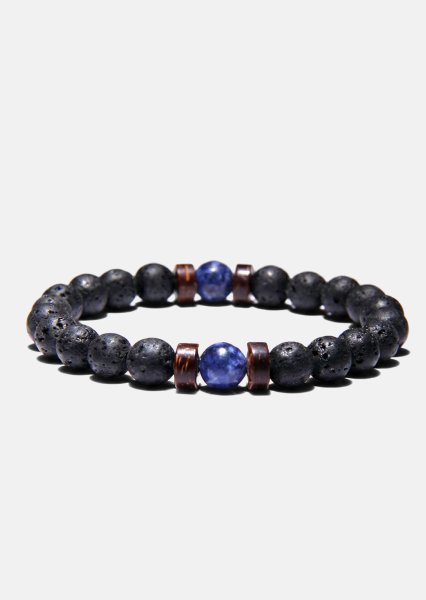 Beaded Bracelet Sable Echo