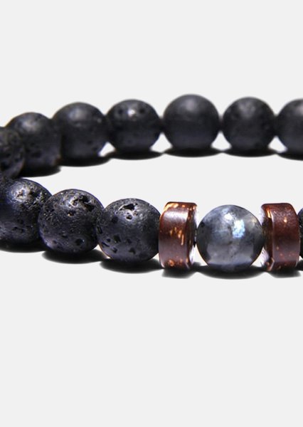 Beaded Bracelet Midnight Pulse