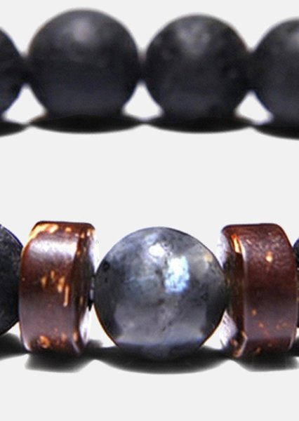 Beaded Bracelet Midnight Pulse