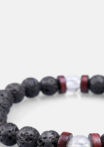 Beaded Bracelet Raven Fusion