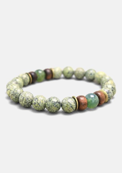 Beaded Bracelet Verdant Charm
