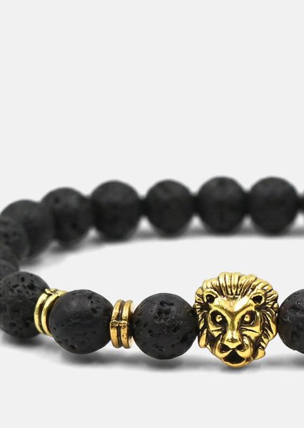 Beaded Bracelet Lionheart Emblem