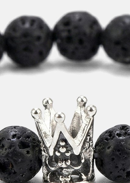 Beaded Bracelet Lava Crown