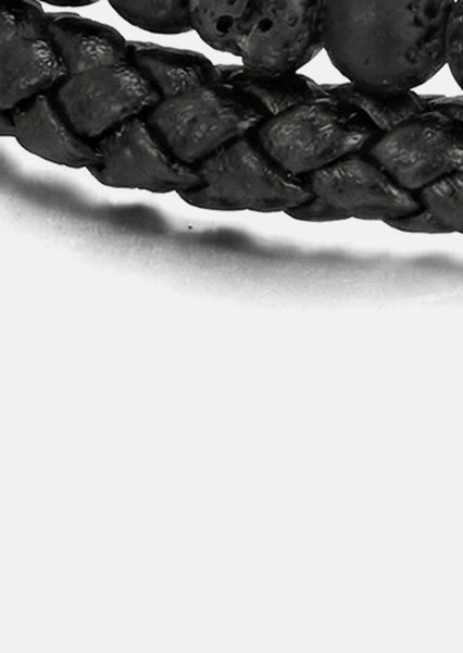 Leather Bracelet Shadow Embrace