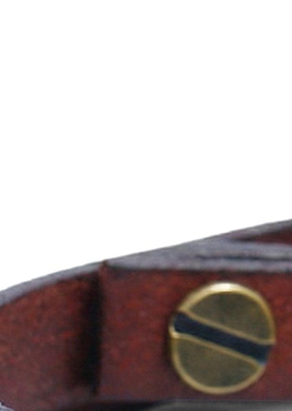 Leather Bracelet Rugged Stride