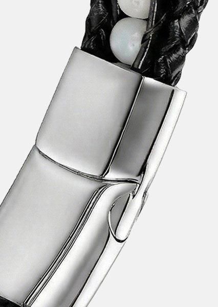 Leather Bracelet Titan Leaf
