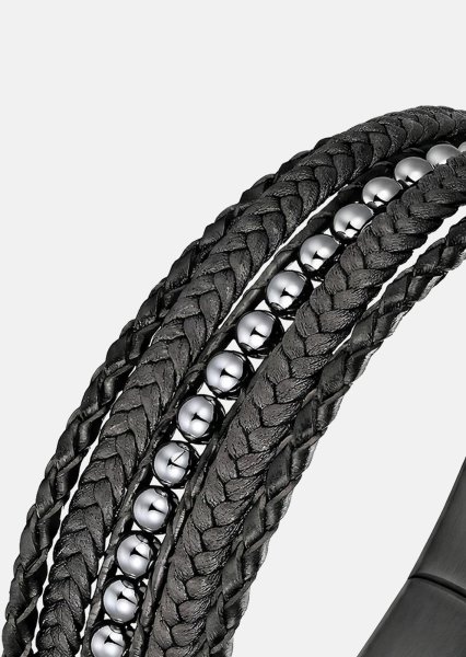 Leather Bracelet Vanguard Touch