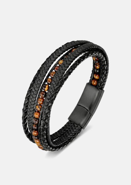 Leather Bracelet Shadow Forge