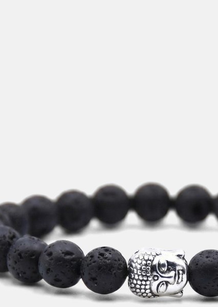 Beaded Bracelet Obsidian Aura