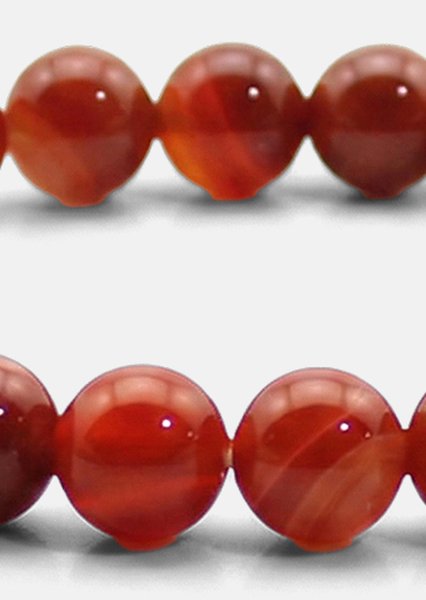 Beaded Bracelet Crimson Aura
