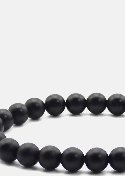 Beaded Bracelet Obsidian Whisper