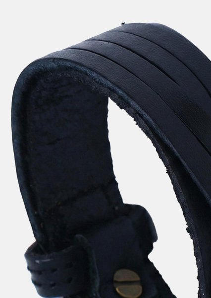 Leather Bracelet Noble Thread
