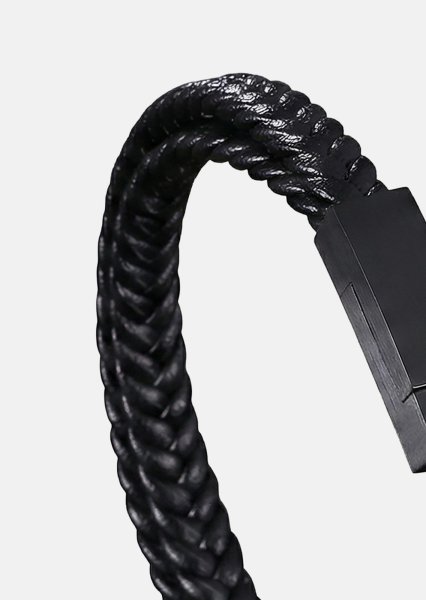 Leather Bracelet Iron Pact