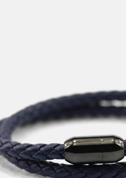 Leather Bracelet Silent Crest