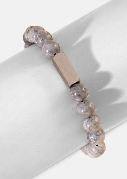 Beaded Bracelet Stone Surface
