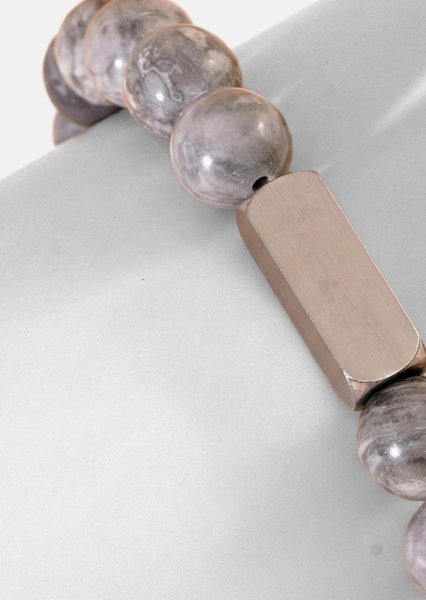 Beaded Bracelet Stone Surface