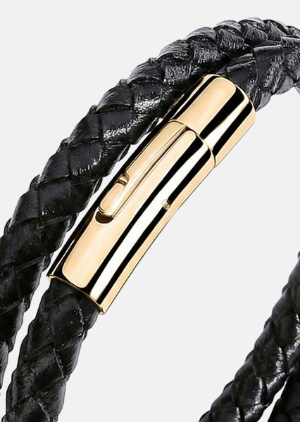 Leather Bracelet Titan Lattice