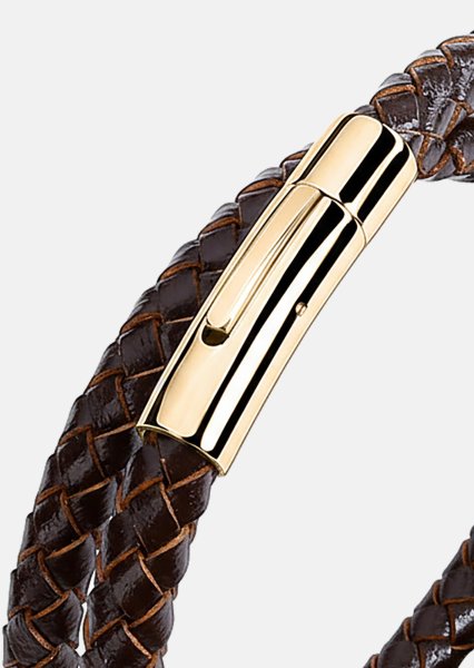 Leather Bracelet Grit Embrace