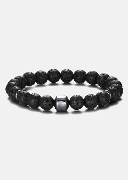 Beaded Bracelet Lava Majesty