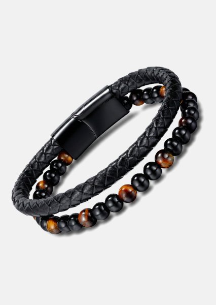 Leather Bracelet Titan Essence
