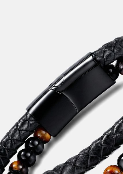 Leather Bracelet Titan Essence