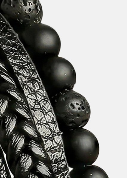 Leather Bracelet Nightfall Bond